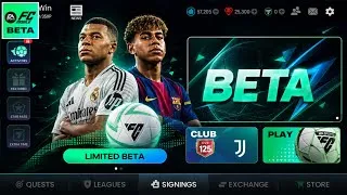 Miniature : EA SPORTS FC Mobile 27 BETA ▪︎ New Update v28.9.02 ▪︎ ULTRA Graphics Gameplay [90 FPS]