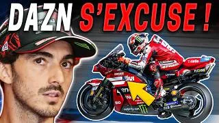 Miniature : DAZN s’excuse auprès de Bagnaia mais son AVERTISSEMENT concerne aussi les fans | MotoGP 2026