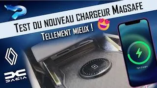 Miniature : Test du chargeur à induction Magsafe de Renault Dacia.