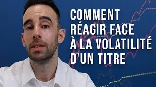 Miniature : Comment réagir face à la volatilité d'un titre en Bourse