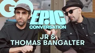 Miniature : JR et Thomas Bangalter (ex-Daft Punk) parlent processus créatif, art et anonymat | GQ