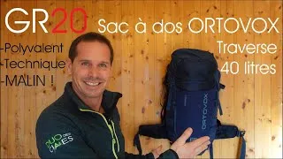 Miniature : gr20 : ORTOVOX Traverse 40, un sac à dos MALIN, technique et polyvalent !