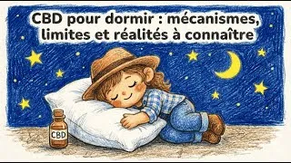 Miniature : CBD pour dormir : mécanismes, limites et réalités à connaître