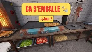 Miniature : WRAP HOUSE SIMULATION 🌯 - JOUR 2 : Le Rush en Cuisine Commence ! (Gameplay FR sans voix)