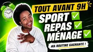 Miniature : 😳 Ma nouvelle routine du matin avant 9h… je ne pensais pas autant changer !