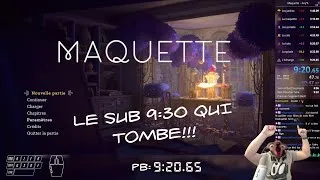 Miniature : [PB 9:20.65] Le SUB 9:30 est tombé!!! (Speedrun Any% Maquette)