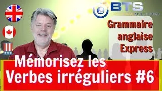 Miniature : Grammaire anglaise -Mémorisez les verbes irréguliers anglais   niveau A2 @6