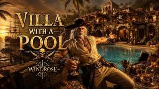 Miniature : I vantaggi di essere un Pirata: Villa con piscina vista mare😂 - WINDROSE