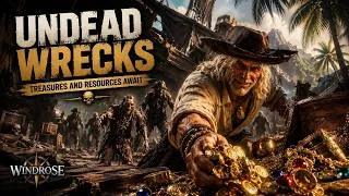 Miniature : ☠️UNDEAD WRECKS - Windrose (no commentary)
