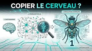 Miniature : Peut-on copier un cerveau sur ordinateur ? L'IA et le défi de la mouche numérique