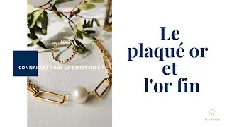 Miniature : Différence entre le plaqué or et doré à l'or fin