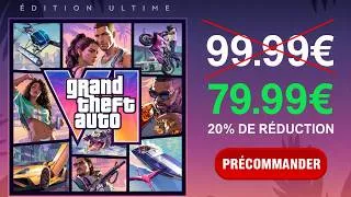 Miniature : Comment Obtenir GTA 6 Édition Ultime Le Moins Cher Possible (-20%)