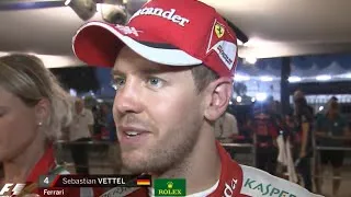 Miniature : F1 2015 Abu Dhabi GP Sebastian Vettel  Interview