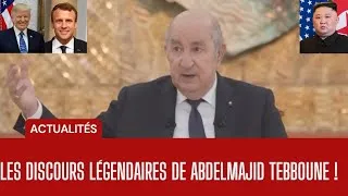 Miniature : Discours CHOCS de Tebboune