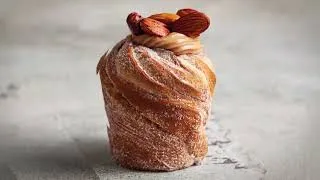Miniature : Recette Cruffin Praliné - Tuto plaque PLF