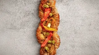 Miniature : Recette Torsade au pesto et légumes grillés - Tuto plaque PLF