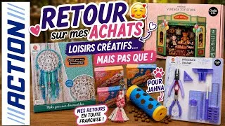 Miniature : 🥰 ACTION 😍 RETOUR SUR MES ACHATS LOISIRS CRÉATIFS... MAIS PAS QUE ! 🥰