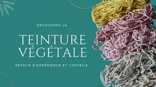 Miniature : Comment faire de la teinture végétale, essaies / erreurs