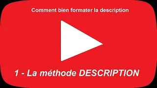 Miniature : Comment optimiser la description pour réussir sur Youtube et gagner des visites.