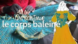 Miniature : Je continue mon corps baleiné modernisé, de la céramique et de la reliure - vlog de janvier