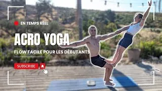 Miniature : DÉBUTER EN ACROYOGA - Flow facile pour beginners (avec une chute en bonus !)