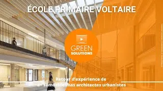Miniature : École Voltaire : une école durable pour 600 élèves