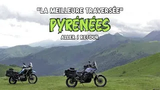 Miniature : Faire la MEILLEURE traversée des PYRÉNÉES à moto ⭐ ALLER / RETOUR !! Le film du road trip 🎥