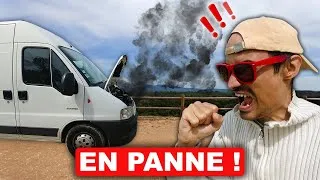 Miniature : Jour 4, déjà EN PANNE ... 🚐 (le CAMION, pas MOI, bien sûr !)