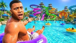 Miniature : CONSTRUIRE UN PARC AQUATIQUE SUR GTA 5 ! (Oui vraiment)