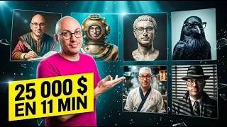 Miniature : Je crée une app pour gagner 25 000$ (et je vous montre tout)