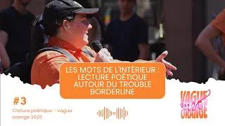 Miniature : Poèmes sur le trouble borderline | La Vague Orange 2026