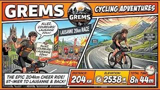 Miniature : Aller aux 20km de Lausanne... encourager les collègues !