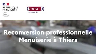 Miniature : Reconversion professionnelle - GRETA Auvergne - Menuiserie Thiers