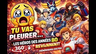 Miniature : 😱 TU VAS PLEURER… Les Héros des Dessins Animés des Années 80 en 360° 🔥 (GÉNÉRIQUES CULTES)