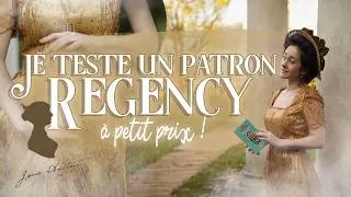 Miniature : Coudre Jane Austen, Je teste un patron Regency à petit prix (et surprise…)
