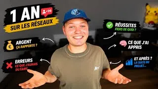 Miniature : Le BILAN: 1an après avoir commencé les réseaux ! (avec Pokémon)