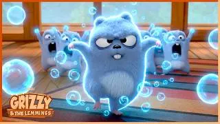 Miniature : Bubbly Mode Activated 🫧 | Grizzy & the Lemmings | Cartoon Compilation 🐻🐹
