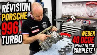 Miniature : Les Mythiques Weber 40 DCOE Revivent ! Restauration Complète + Révision Porsche 996 Turbo