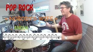 Miniature : POP ROCK-batterie- "Nobody's Wife"- Anouk- (drum cover)
