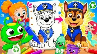 Miniature : 🐶 Apprendre à Dessiner Chase ✏️ Comptines et Aventures Éducatives