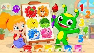Miniature : Groovy apprend les COULEURS et les NOMBRES 🌈🔢 | Compilation éducative