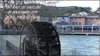 Miniature : Fontaine de Vaucluse - La Sorgue se fâche