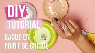 Miniature : DIY – Bague en point de brique