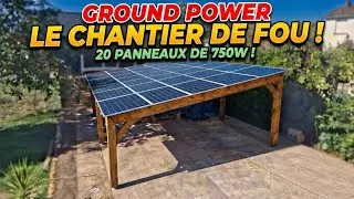 Miniature : ⛔️Comment produire 15 kWc  ￼￼ en autonomie totale ￼ sans EDF je vous montre comment faire  ☀️🔋￼