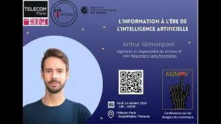 Miniature : (Dés)information à l'ère de l'Intelligence Artificielle avec Arthur Grimonpont