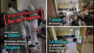 Miniature : [REPORTAGE DIOGENE] 7 jours intervention | 9 experts | Maison Diogène de 260m2 | 14 tonnes déchets