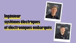 Miniature : Valentin et Loevan parlent de leur expérience en Systèmes électriques et électroniques embarqués