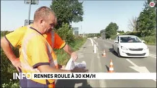Miniature : Rennes passe à 30 km/h - TV Rennes Soir