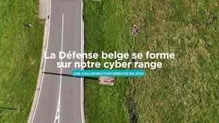 Miniature : Transinne. La Défense belge se forme sur notre cyber range #cybersécurité