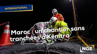 Miniature : 🇲🇦 Maroc | Retour en images sur le chantier sans tranchée de Kénitra 🎥